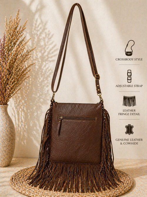 “Wildfire” Fringe Crossbody